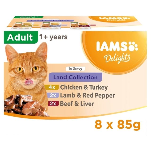 Iams Cat Delights Land Collection in Gra