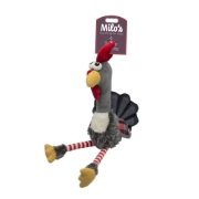 Milos Stripy Leg Turkey Dog Toy