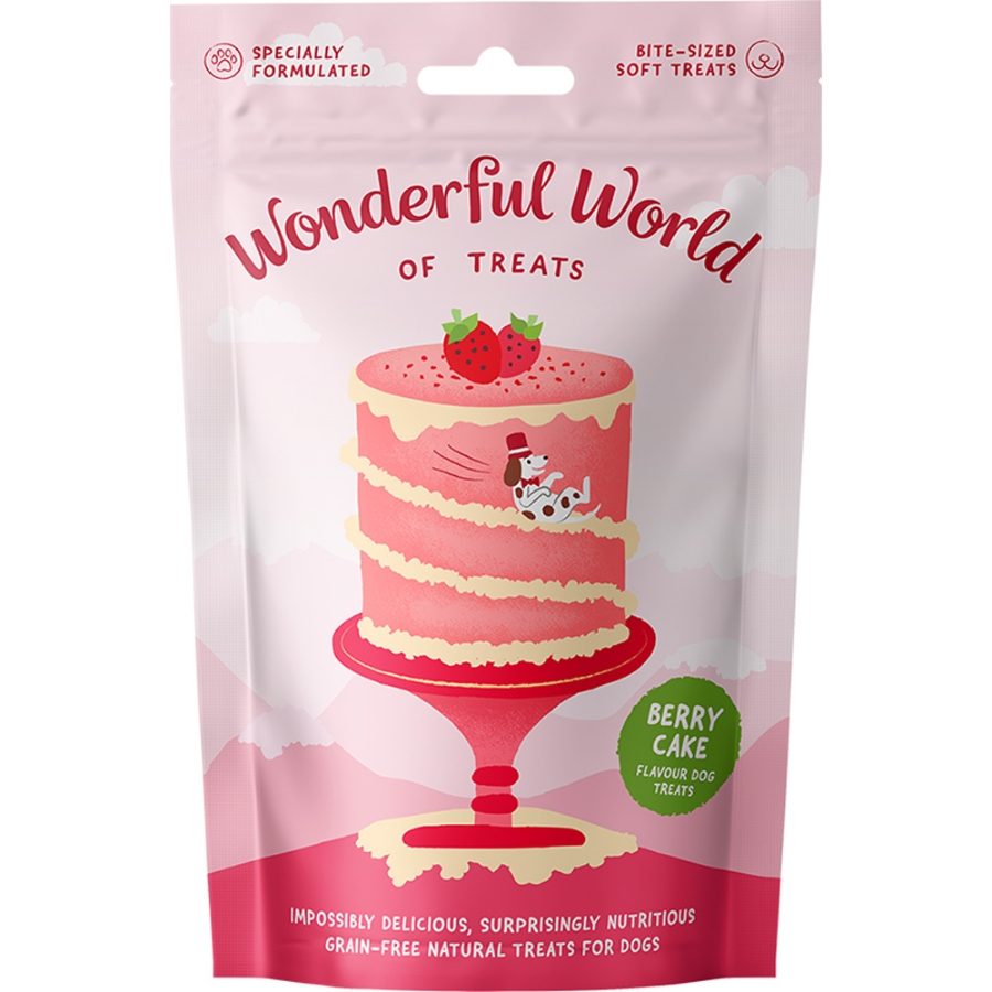 Wonderful World Of Treats Berry Cake 50g