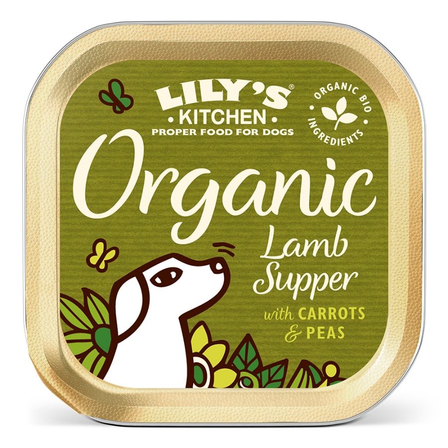 Lilys Kitchen Dog Tray Organic Lamb Supper