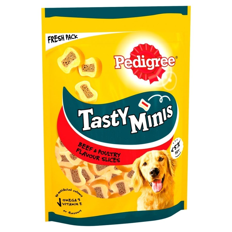 Pedigree Tasty Minis Chewy Slices Beef & Poultry