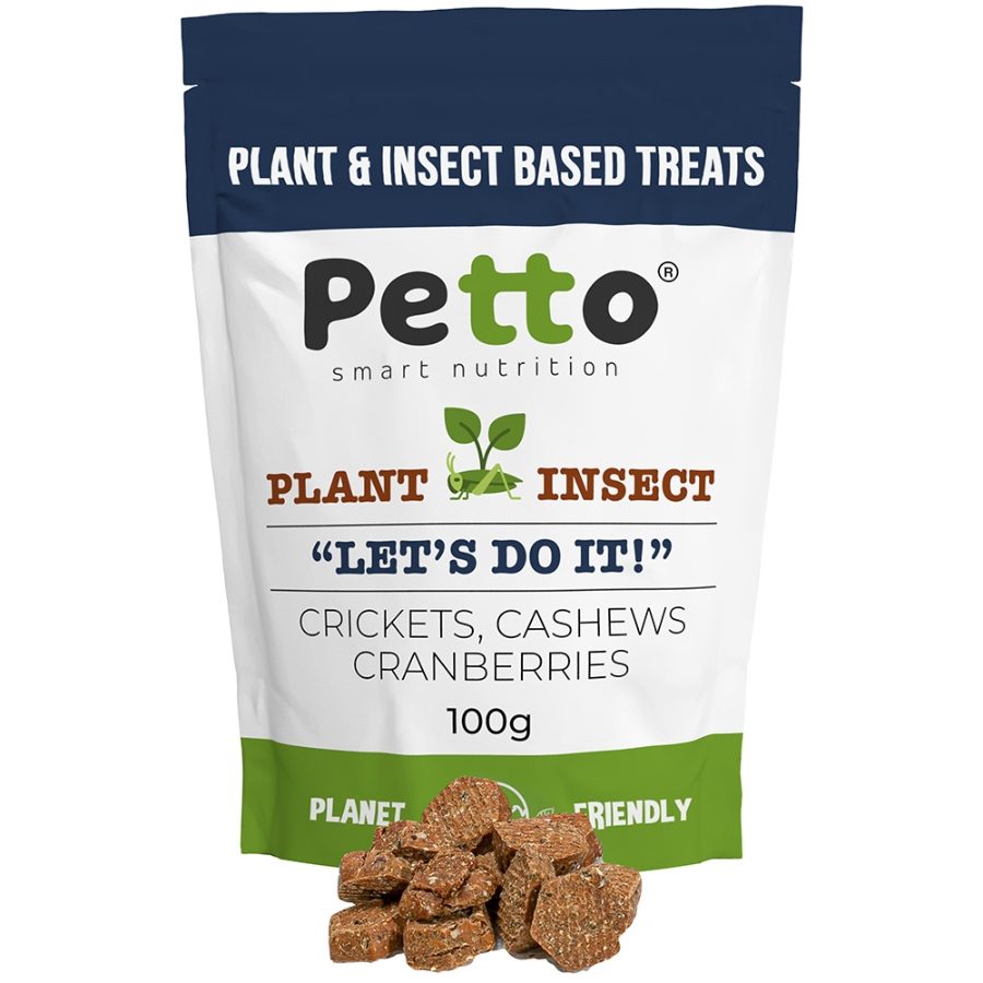 Petto “Lets Do it” Plant & Insect Based Dog Treats