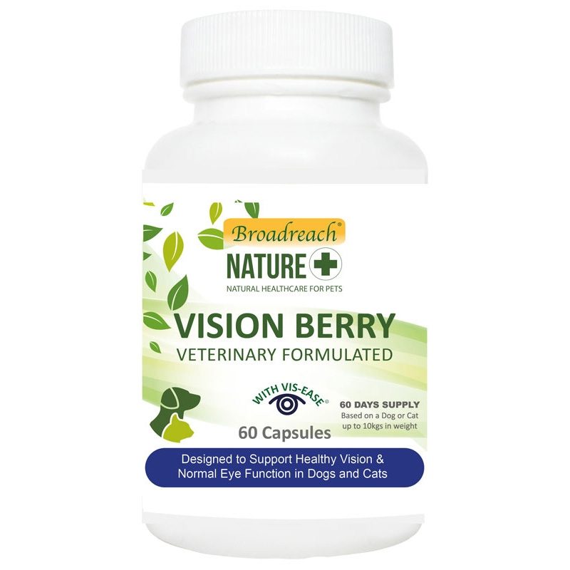 Broadreach Nature Vision Berry Capsules for Dogs and Cats