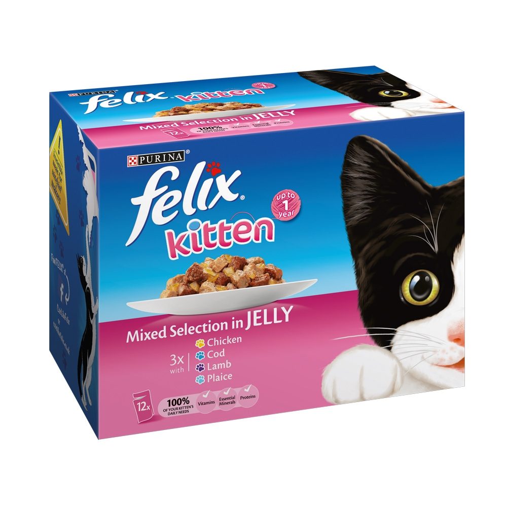 Felix cat food chicken in outlet jelly