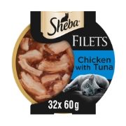 Sheba Fillets Chicken and Tuna in Gravy