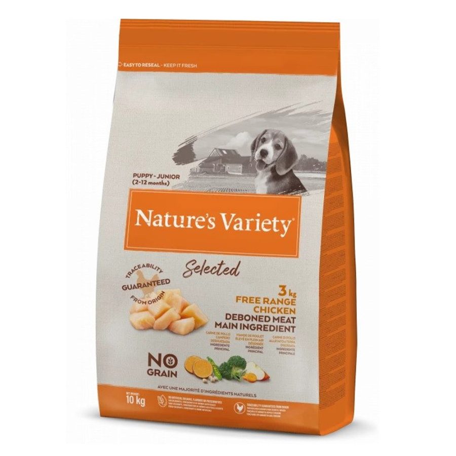 Natures Variety Dog Junior Dry Selected Chicken