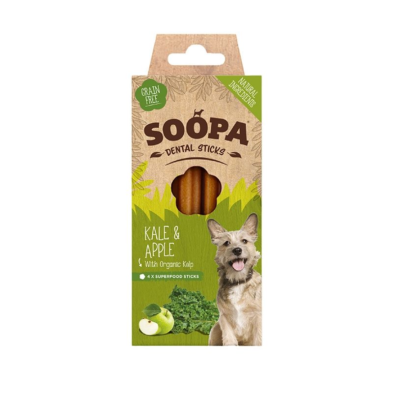 Soopa Kale & Apple Dental Sticks