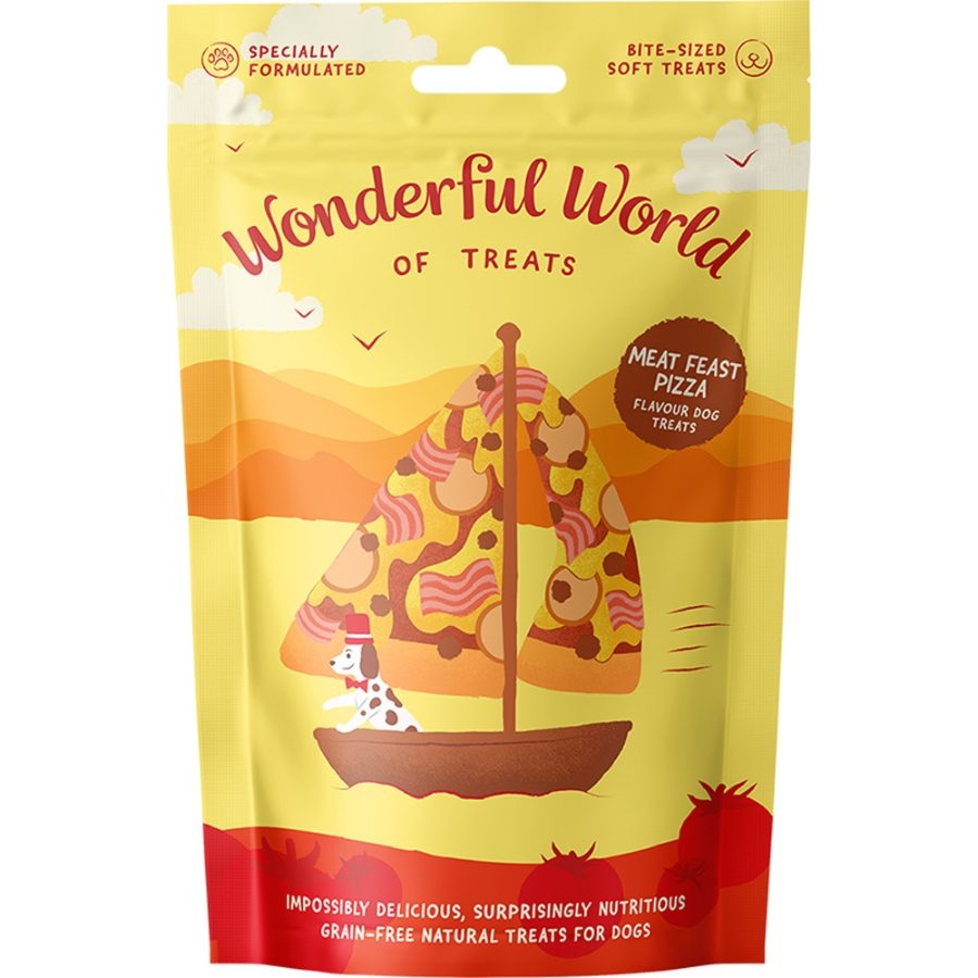 Wonderful World Of Treats Meat Feast Pizza 50g