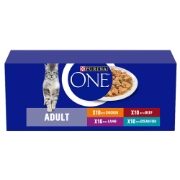 Purina 12499542 One Cat Pouch Mixed Sele