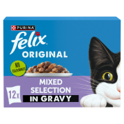 Felix Original Mixed Selection in Gravy 12x85g