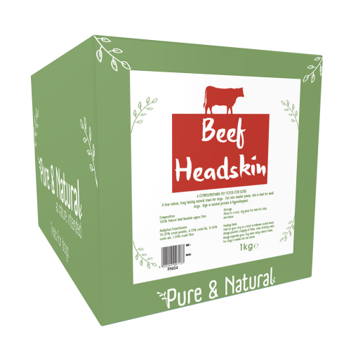 Pure & Natural Beef Headskin