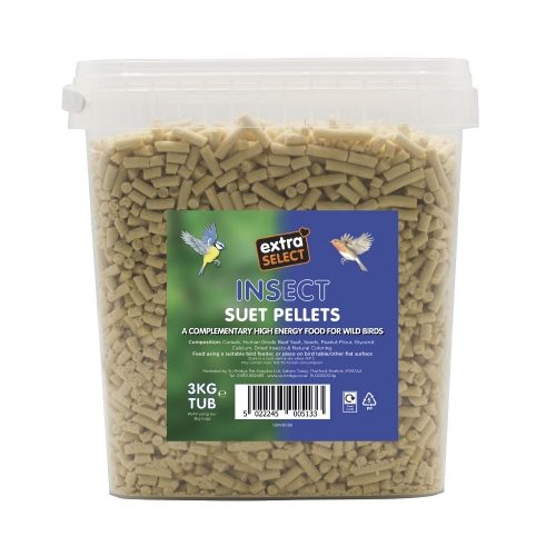 Extra Select Hi Energy Suet Pellets Insect