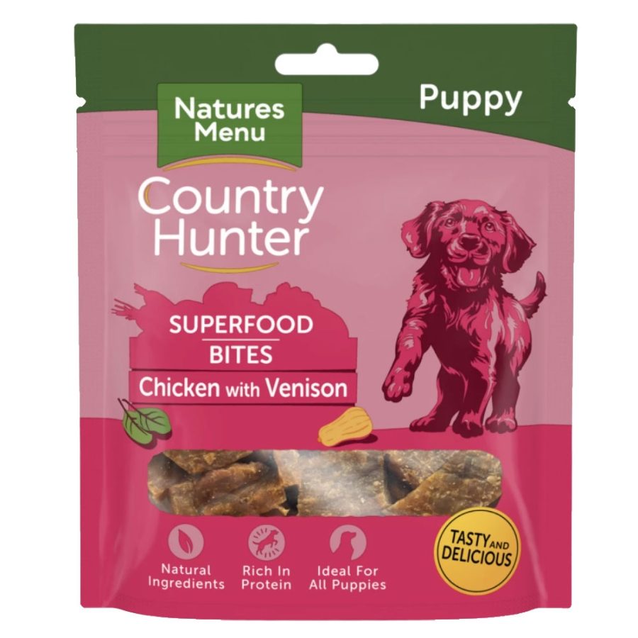 Natures Menu Country Hunter Dog Superfood Bites Chicken with Venison