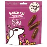 Lilys Kitchen Dog Treats Scrumptious Duck & Venison Sausages
