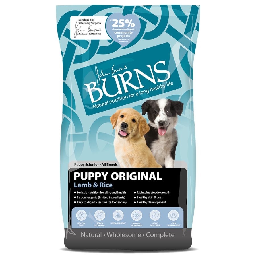 Burns Puppy Food with Lamb & Rice