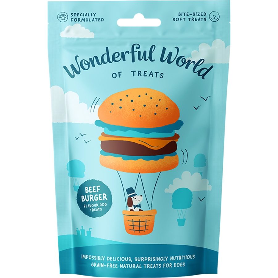 Wonderful World Of Treats Beef Burger 50g