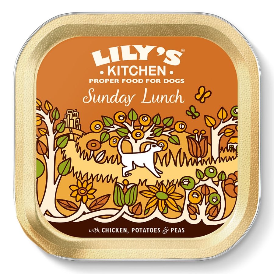 Lilys Kitchen Dog Tray Sunday Lunch