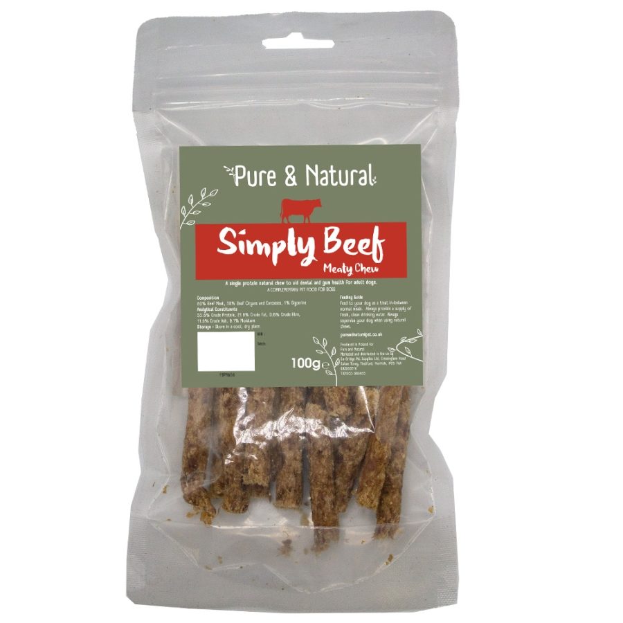 Pure & Natural Simply Beef Meat Sticks