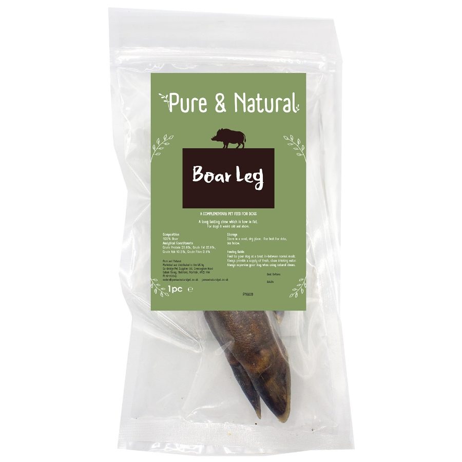 Pure & Natural PN809 Boar Leg 1 Piece