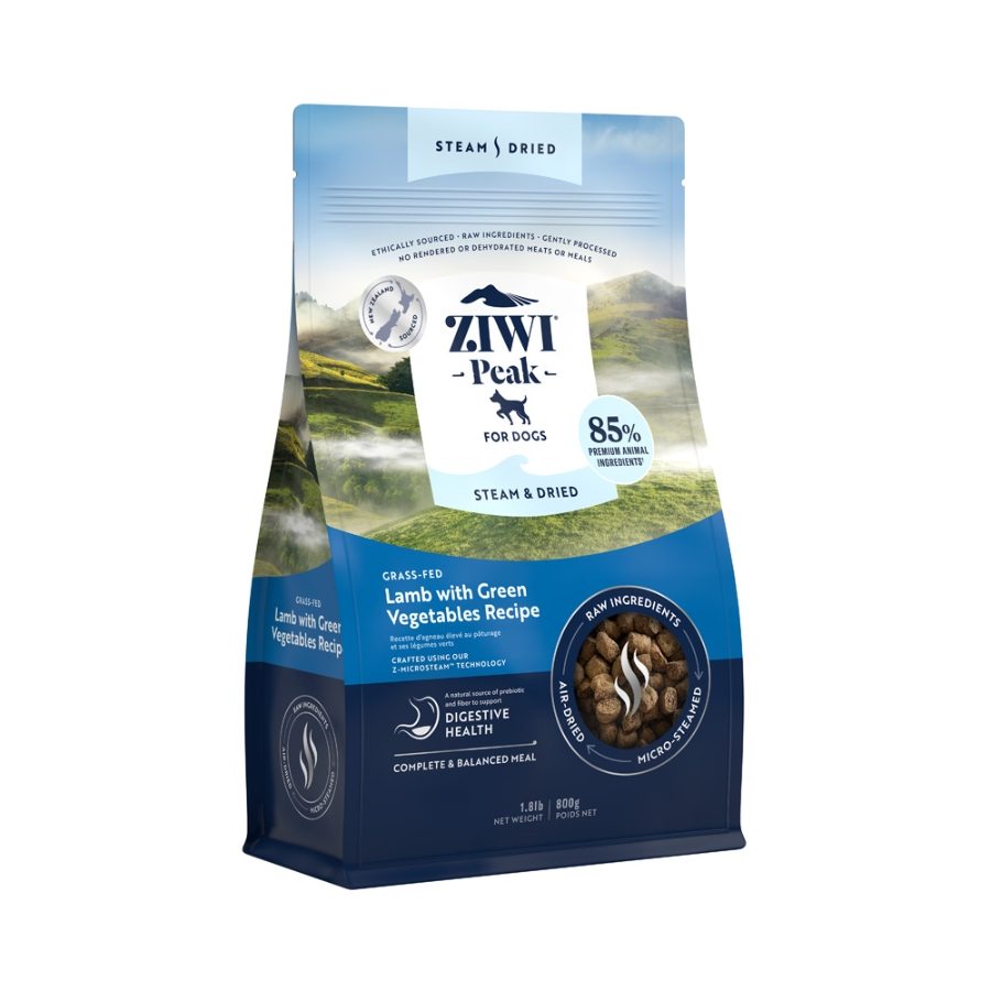 Ziwipeak Dog Steam & Dried Lamb Pouch 80