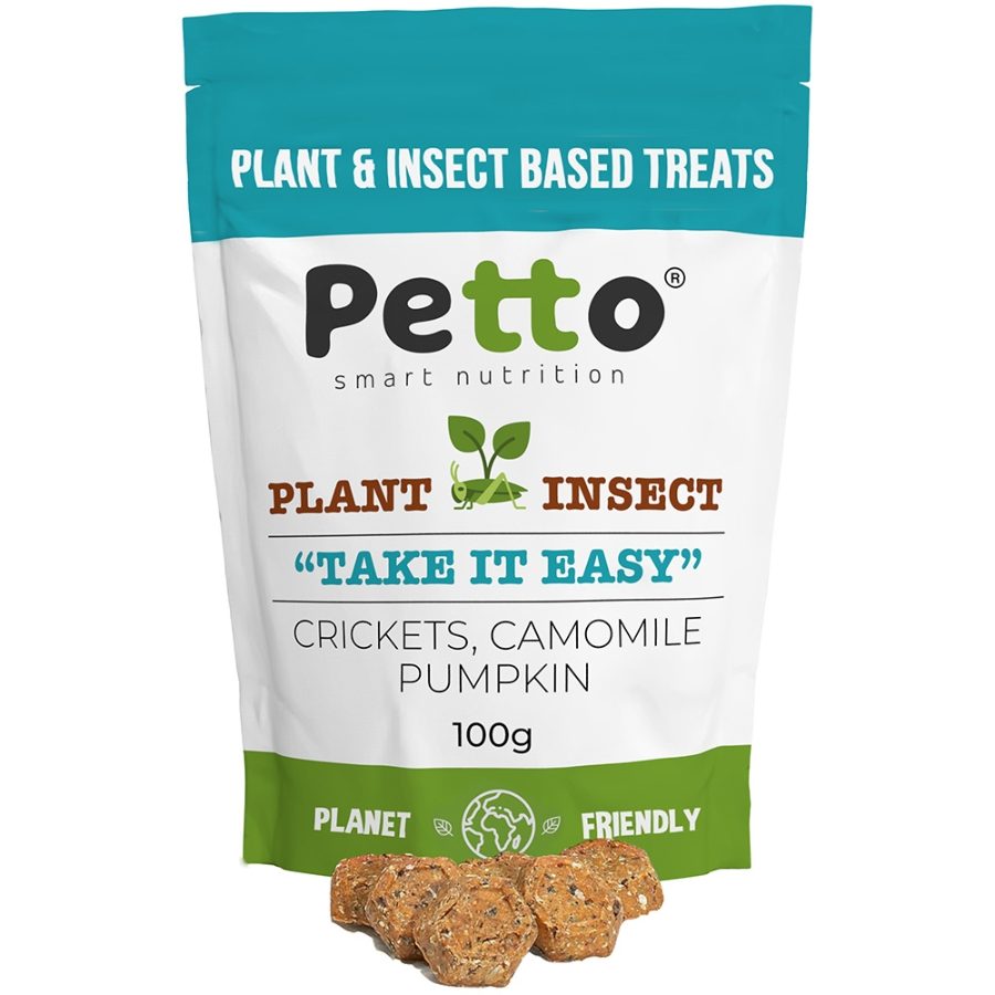 Petto “Take It Easy” Plant & Insect Based Dog Treats