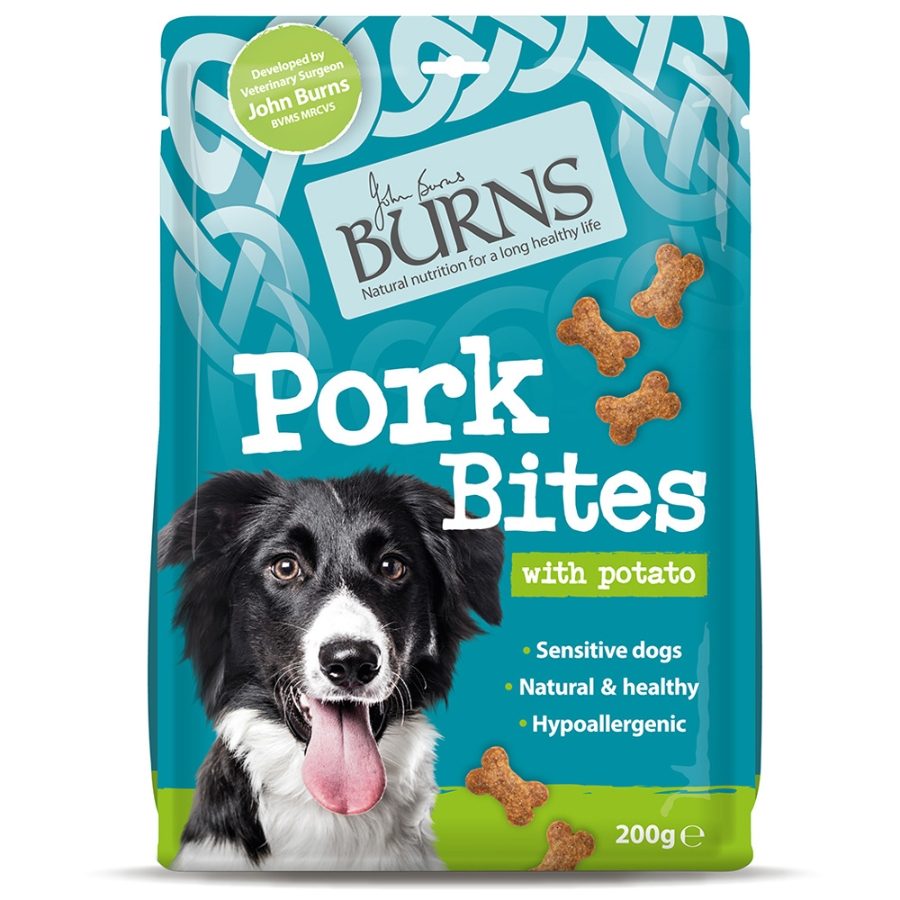 Burns Pork Bites With Potato Treats