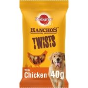 Pedigree Ranchos Twist Dog Treats with C