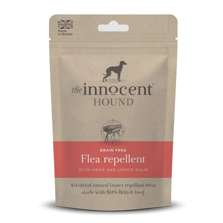 The Innocent Hound Grain Free Dog Flea Repellent Treats Beef with Neem & Lemon Balm