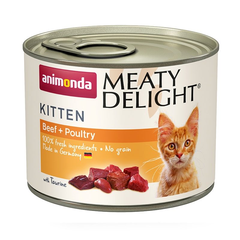 Animonda Kitten Meaty Delight Tin Beef & Poultry