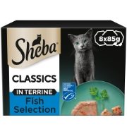 Sheba Classics in Terrine Ocean Collection Trays 8x85g