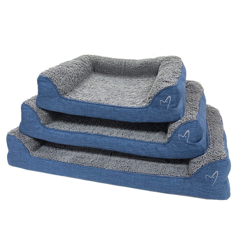 Gor Pets Noodle Dog Bed - Blue