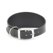 Ancol 130110 Whippet Leather Collar Blac