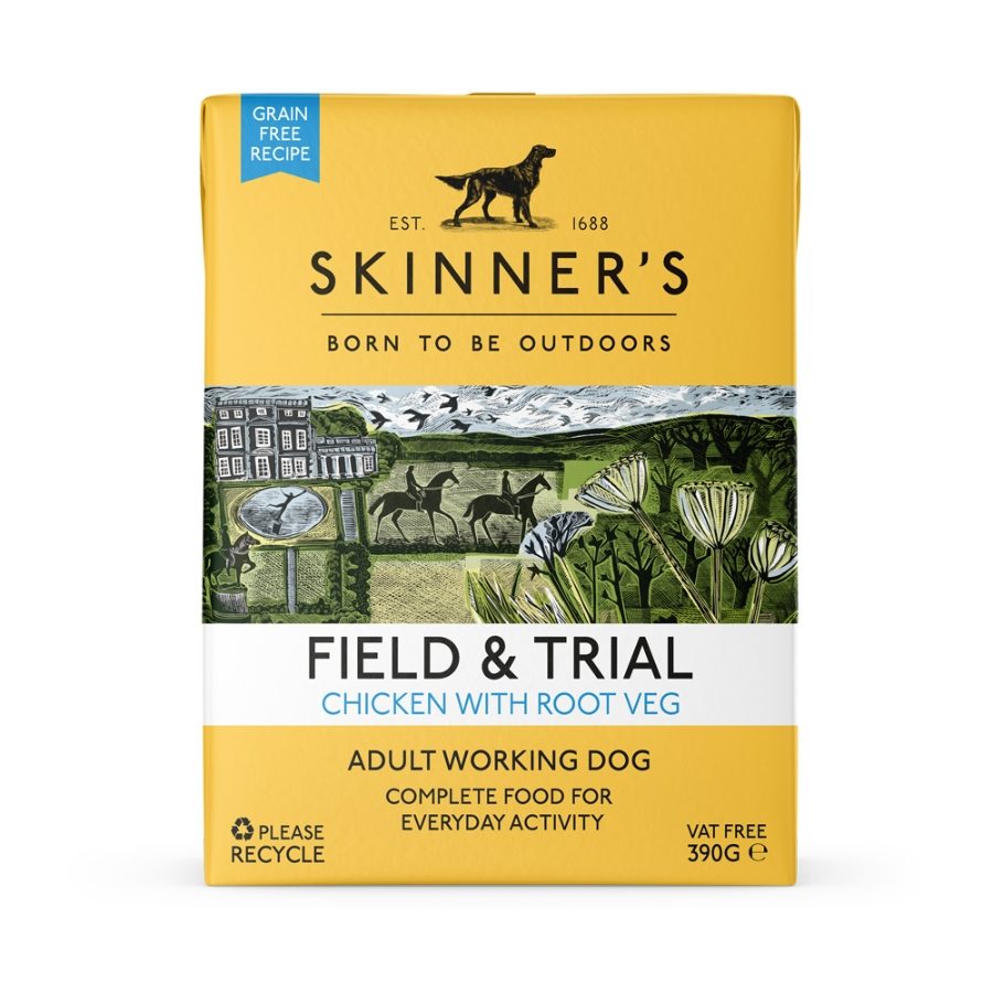 Skinners Field & Trial Dog Tetra Chicken With Root Vegetables
