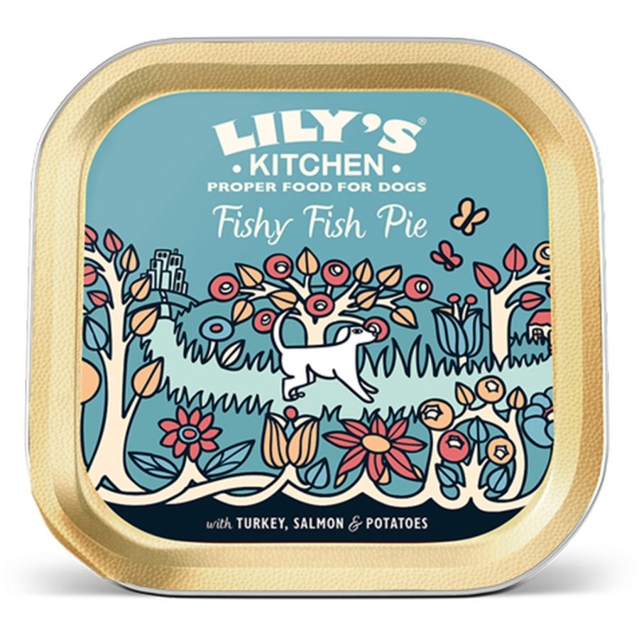 Lilys Kitchen Dog Tray Fishy Fish Pie