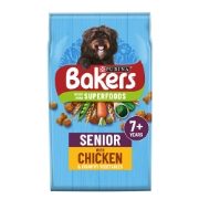 Bakers Dry Senior Dog Food Chicken & Veg