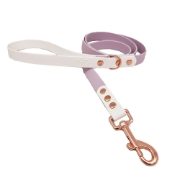 Trinkety Paws City Collection Biothane Dog Lead Lilac/White