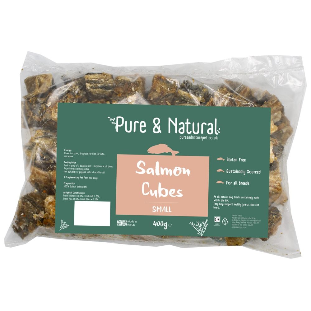 Pure & Natural Salmon Cubes - Su-Bridge Pet Supplies