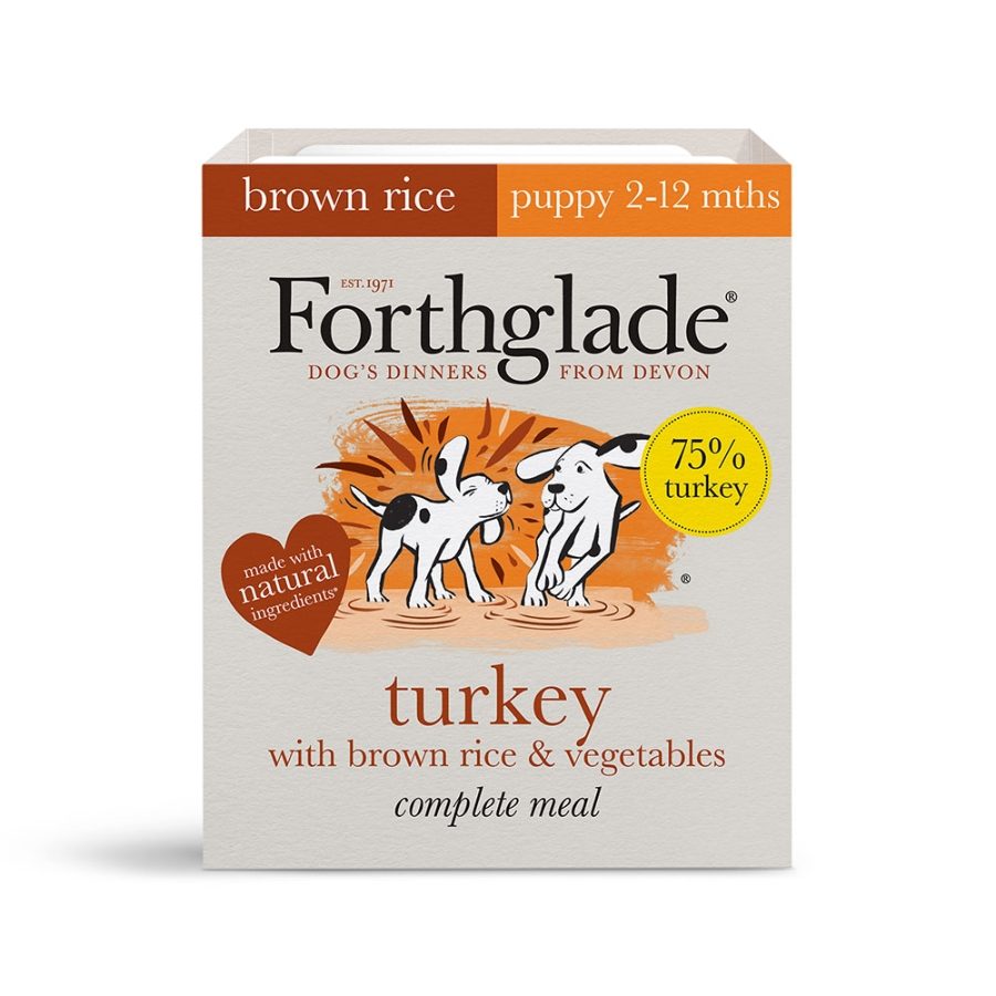 Forthglade Puppy Turkey with Brown Rice & Veg