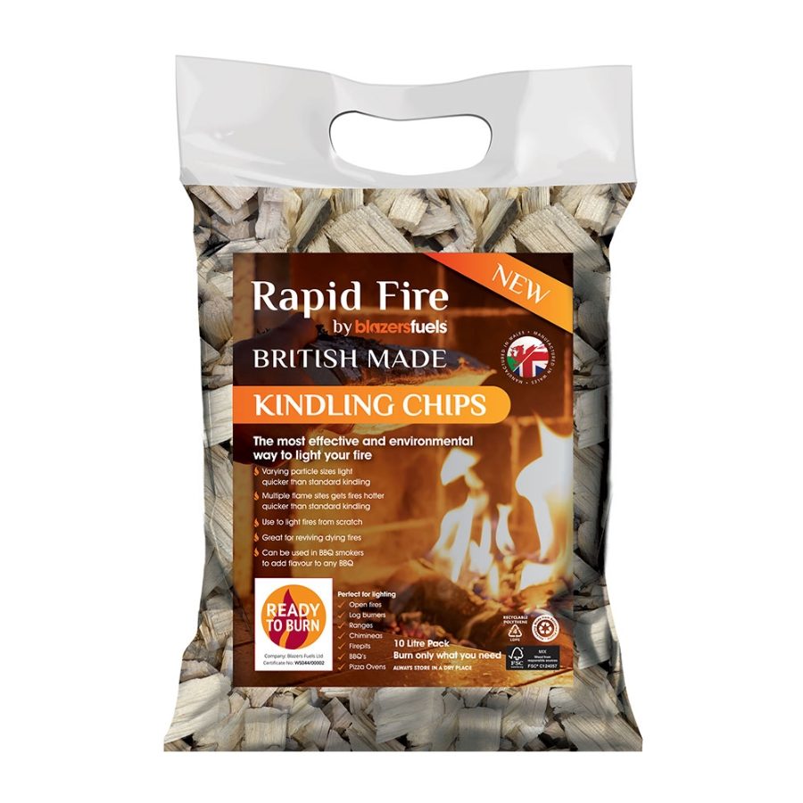 Blazers Rapid Fire Kindling Chips Large
