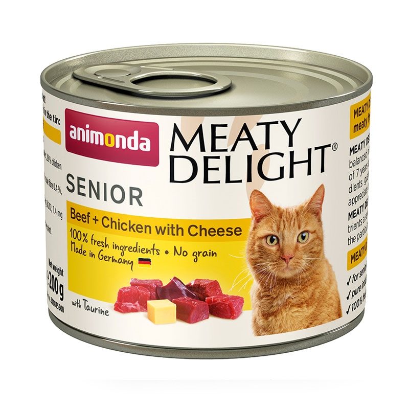 Animonda Senior Meaty Delight Tin Beef, Chicken