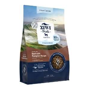 Ziwipeak Dog Steam & Dried Beef Pouch 3.