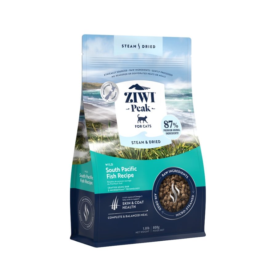 Ziwipeak Cat Steam & Dried Fish Pouch 80