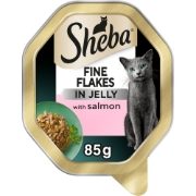 Sheba Fine Flakes In Jelly with Salmon T