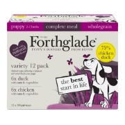 Forthglade Complete Meal Puppy Variety (Chicken and Duck) with Oats & Veg