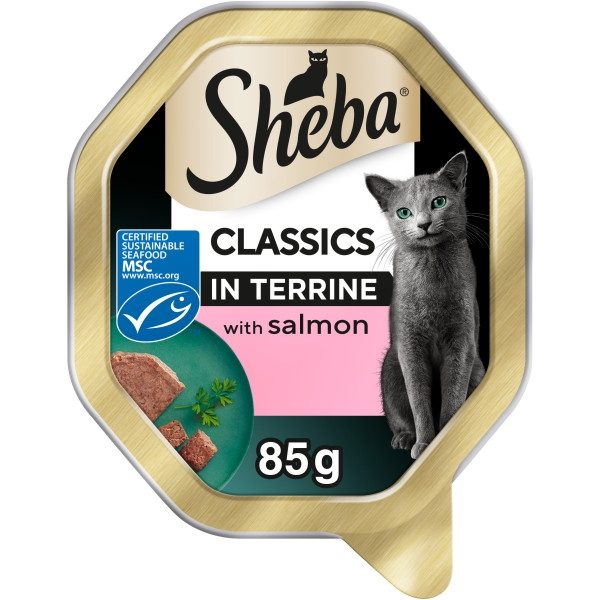 Sheba Classics In Terrine With Salmon Tr