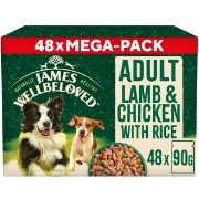 James Wellbeloved Dog Adult Lamb in Gravy Pouch