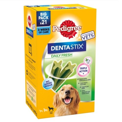 PEDIGREE Dentastix Fresh Daily Dental Chews Large Dog
