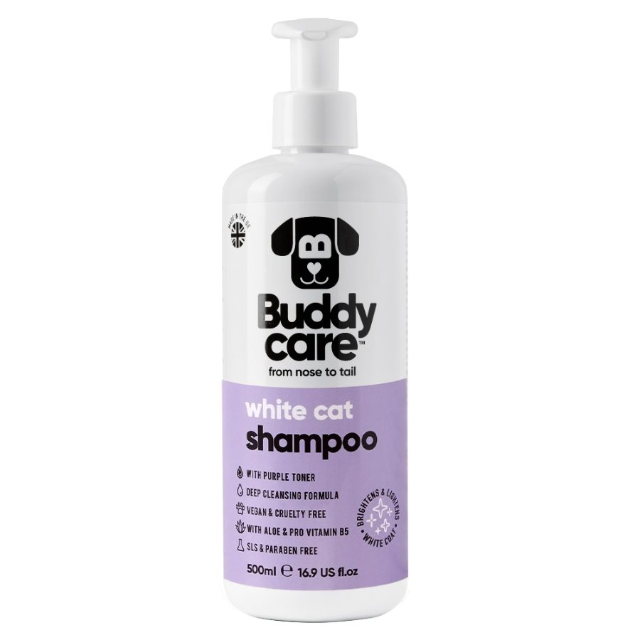 Buddycare Cat Shampoo White Cat