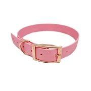Trinkety Paws City Collection Biothane Dog Collar Baby Pink