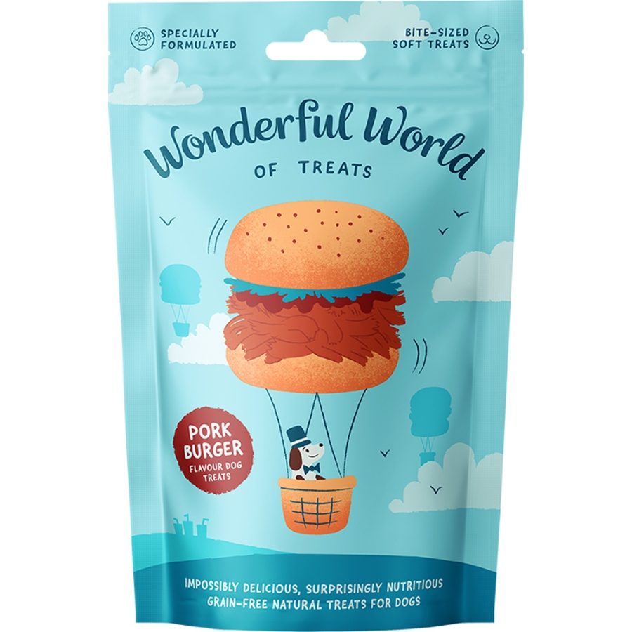 Wonderful World Of Treats Pork Burger 50g